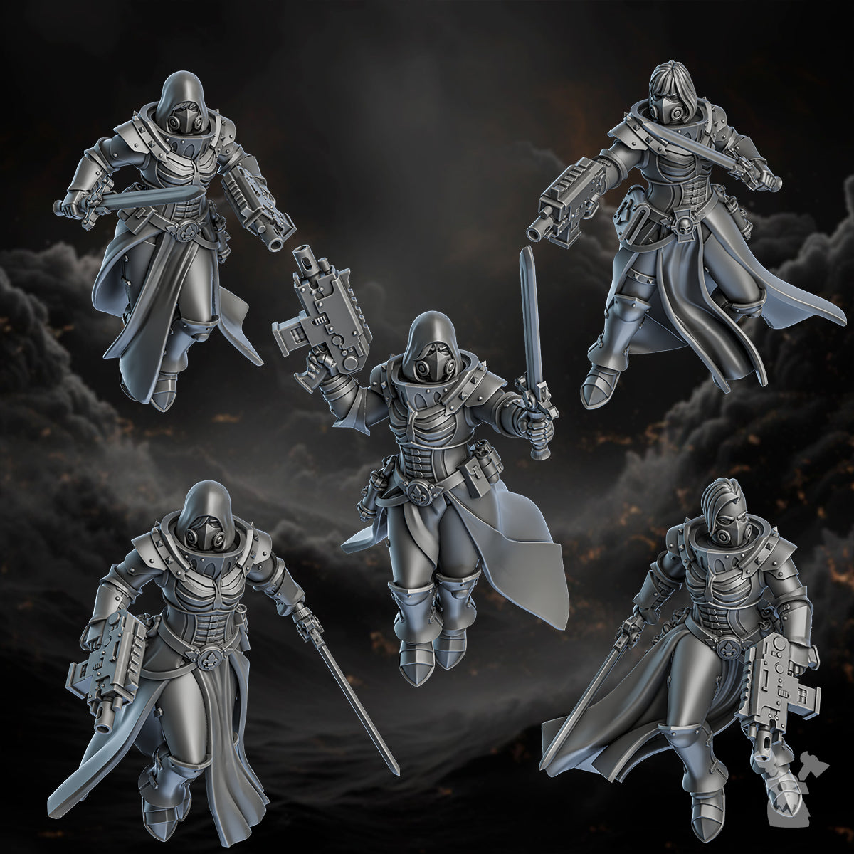RETRIBUTION ANGELS by DakkaDakka Store - Full Miniature / Model