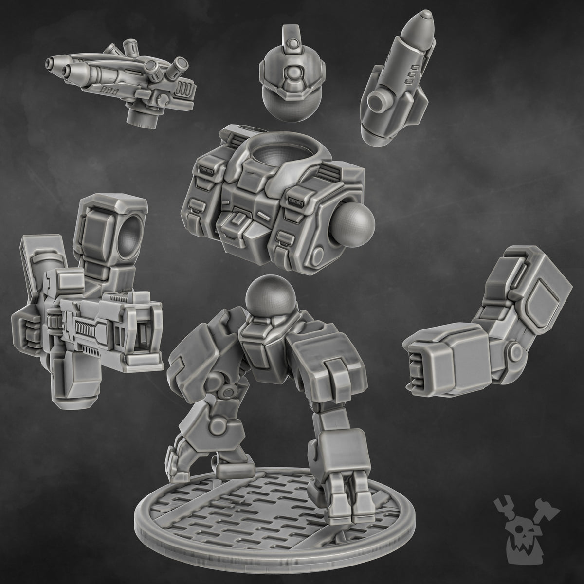 Alternate view of CLOUD HAMMER QX-1 by DakkaDakka Store - Weapon