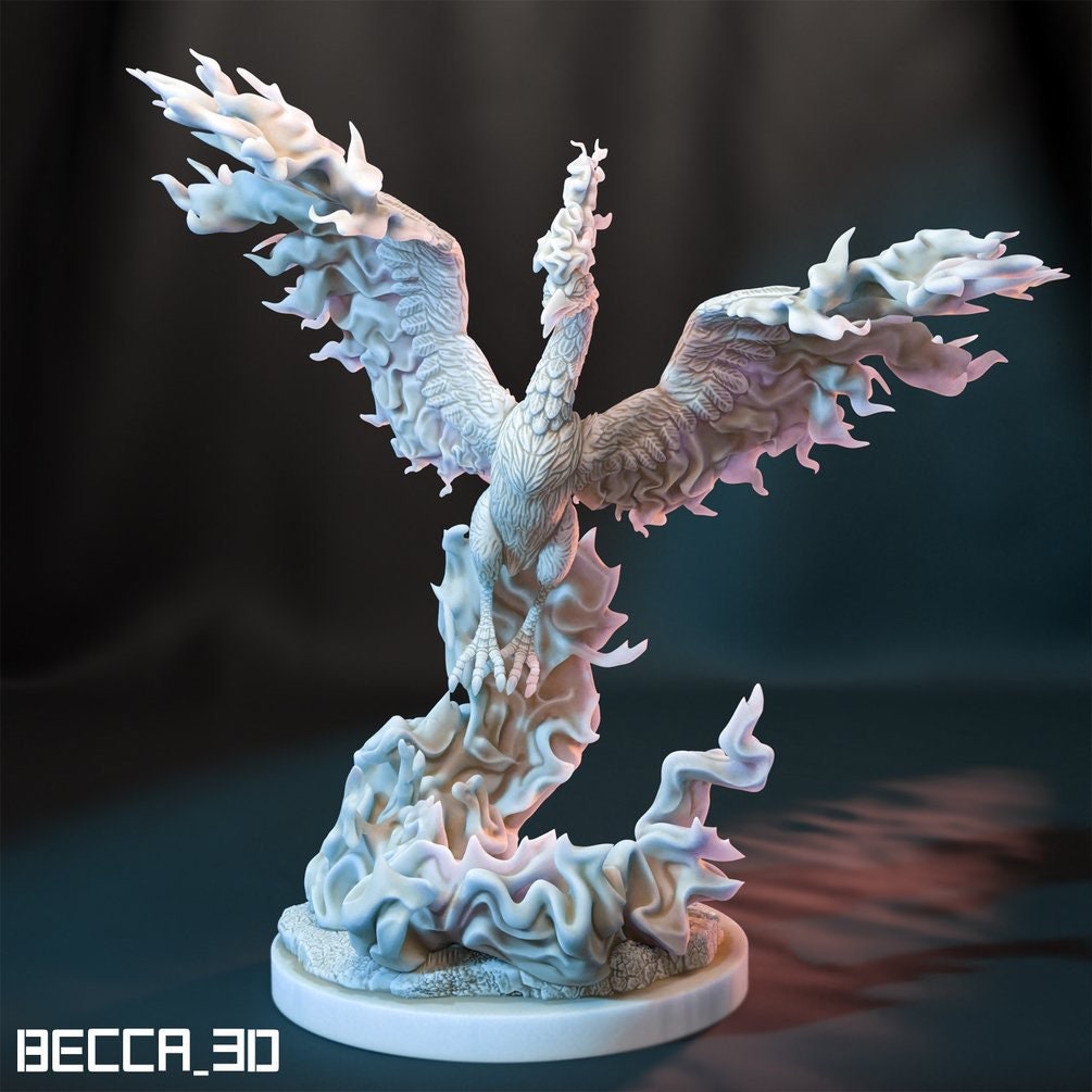 Kaijumon Fire Bird/ Tabletop Model / Miniature Figurine | Kaijumon