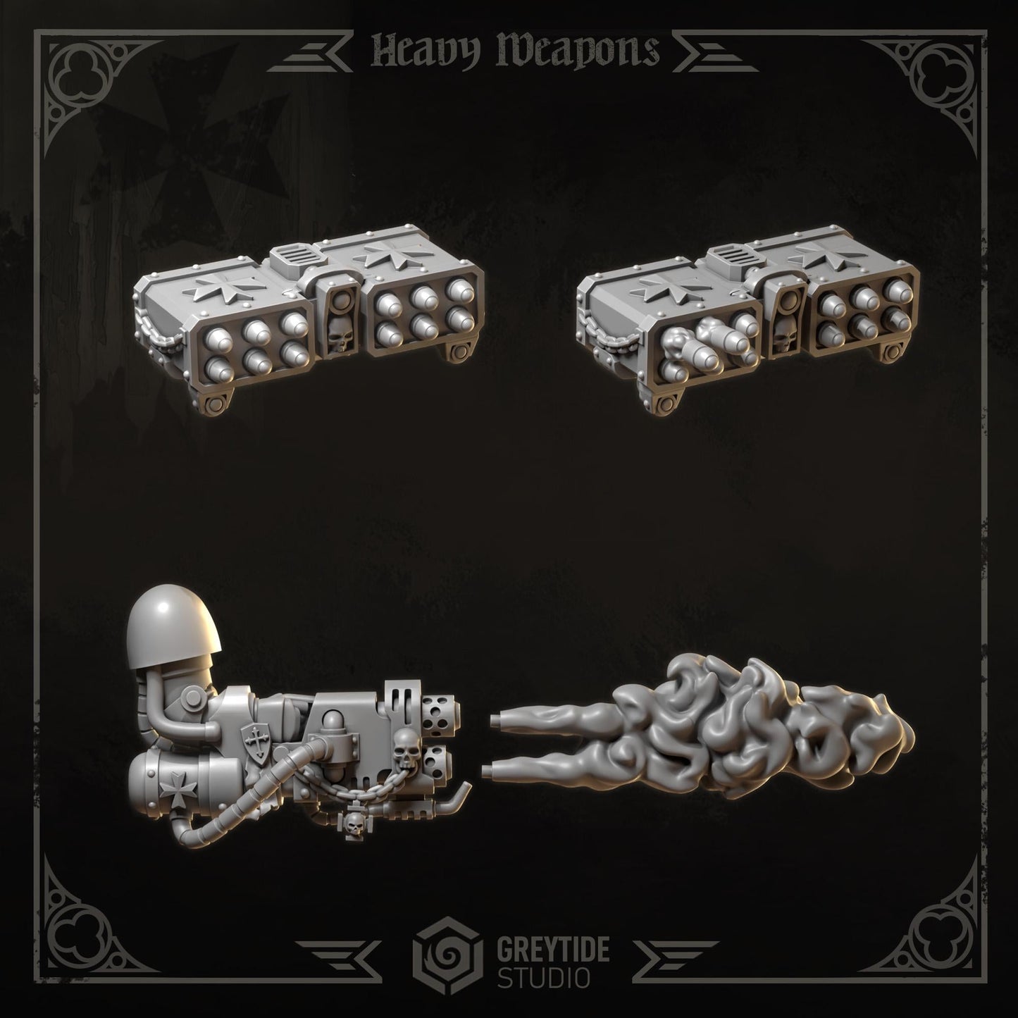 Big Weapons | Eternal Crusaders | Greytide Studio