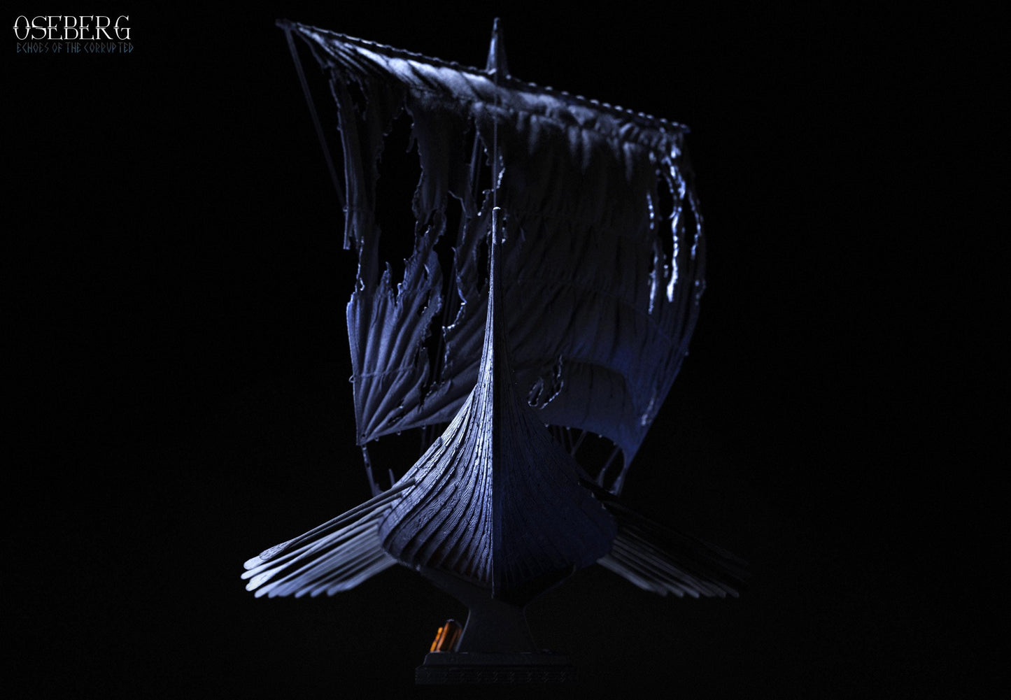 BFG - Oseberg Viking Ship - 1.40 Scale | Sculpt | Black forge Games