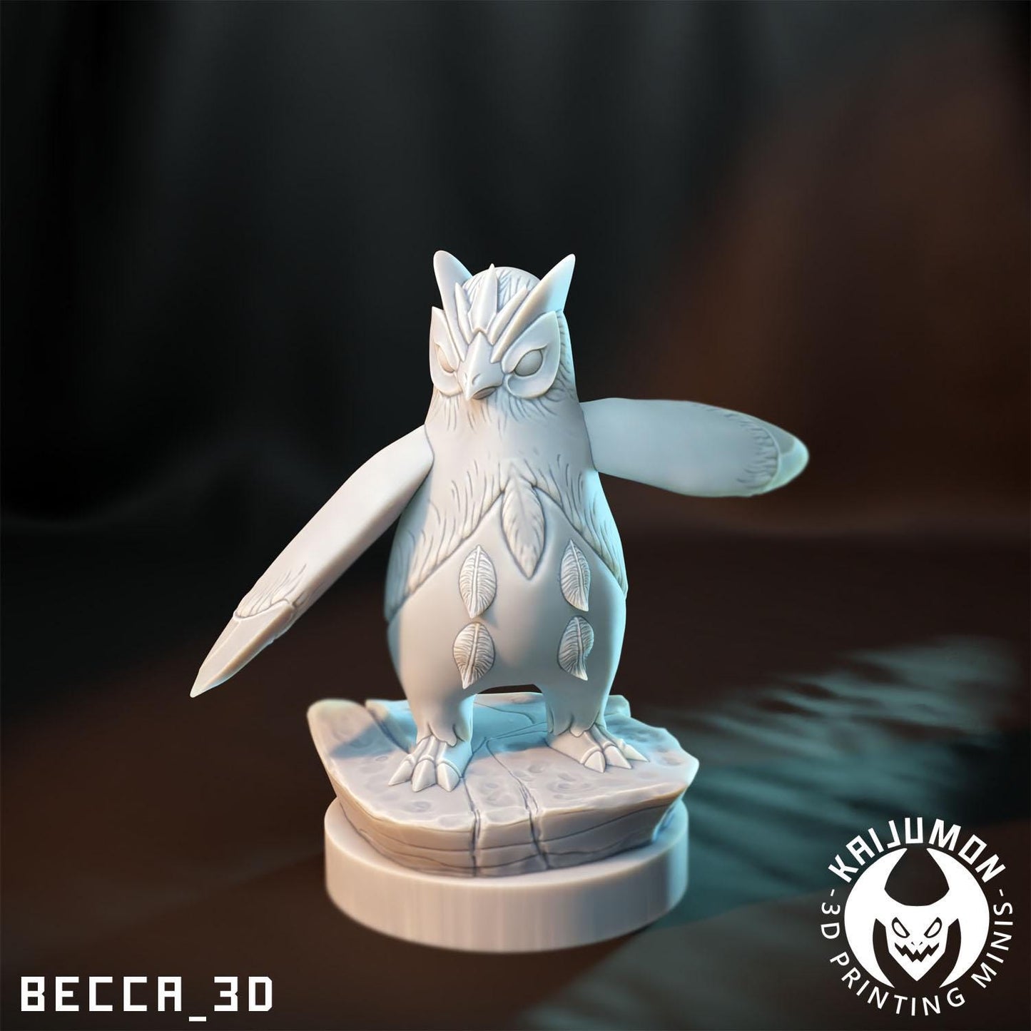 Kaijumon Steel Penguin/ Tabletop Model / Miniature Figurine | Kaijumon (empoleon)