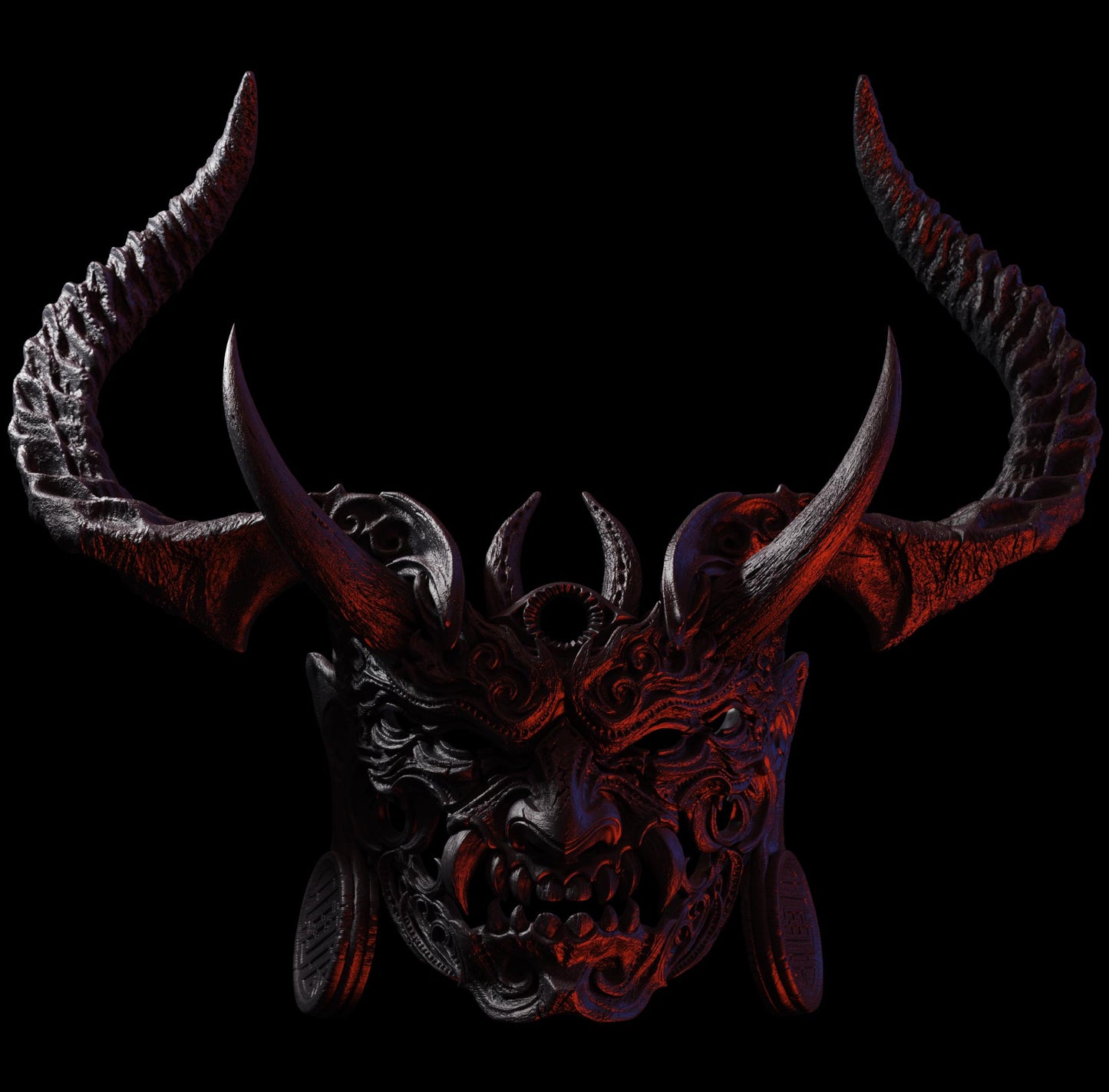 BFG - Tenjin Life-Sized Wearable Mask | Sculpt | Black forge Games