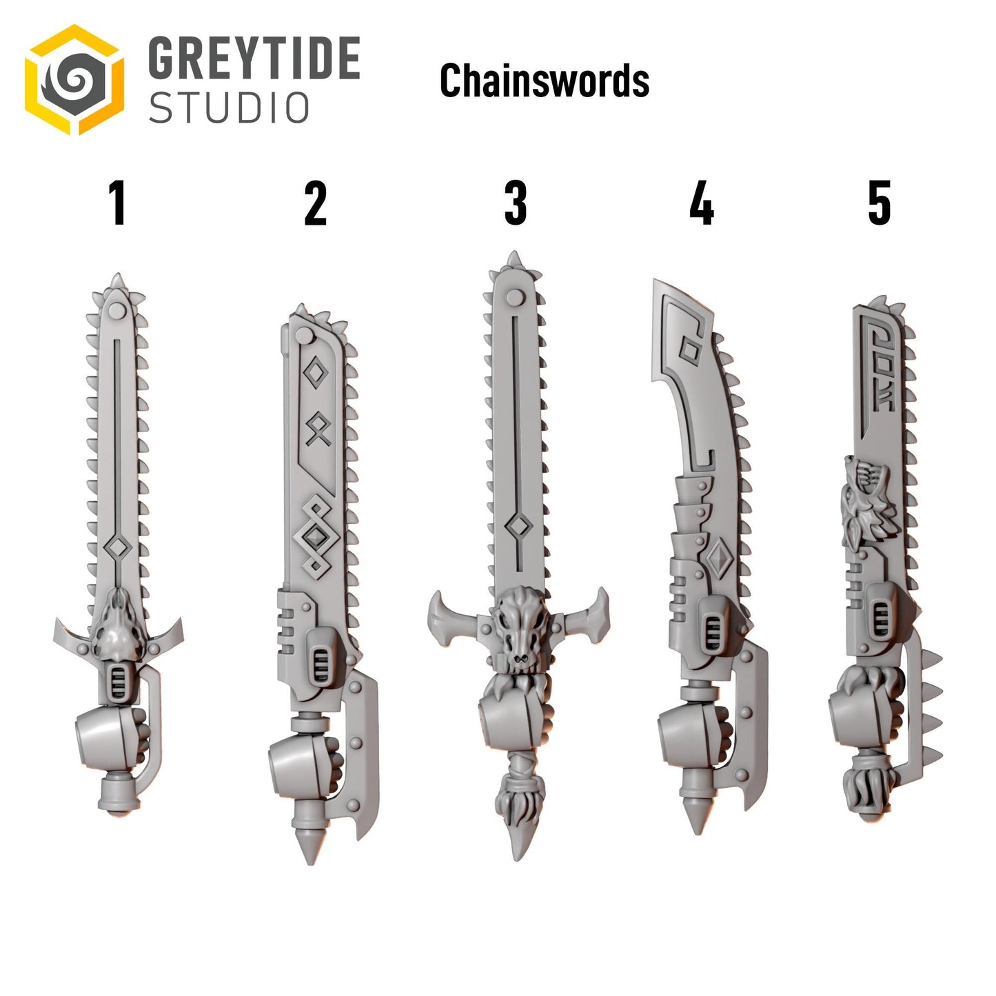 Chainswords | Primal Hounds | Greytide Studio