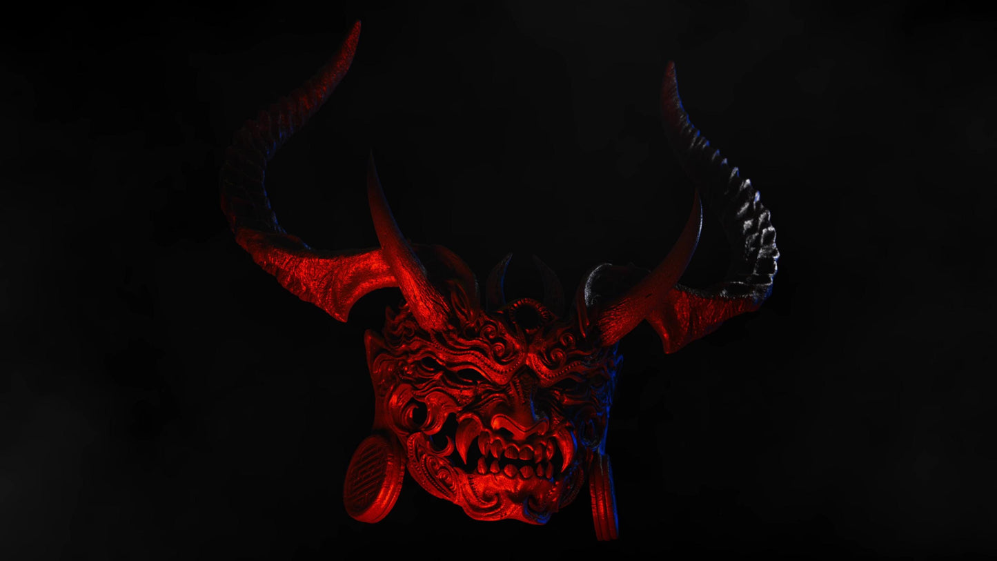 BFG - Tenjin Life-Sized Wearable Mask | Sculpt | Black forge Games