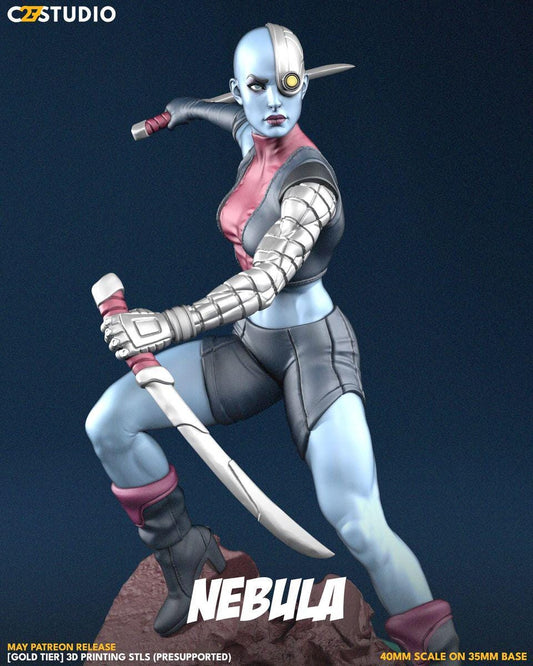 Blue Meanie- Crisis Protocol Proxy - Marvel Fan Art - 3d Printed TTRPG Miniature