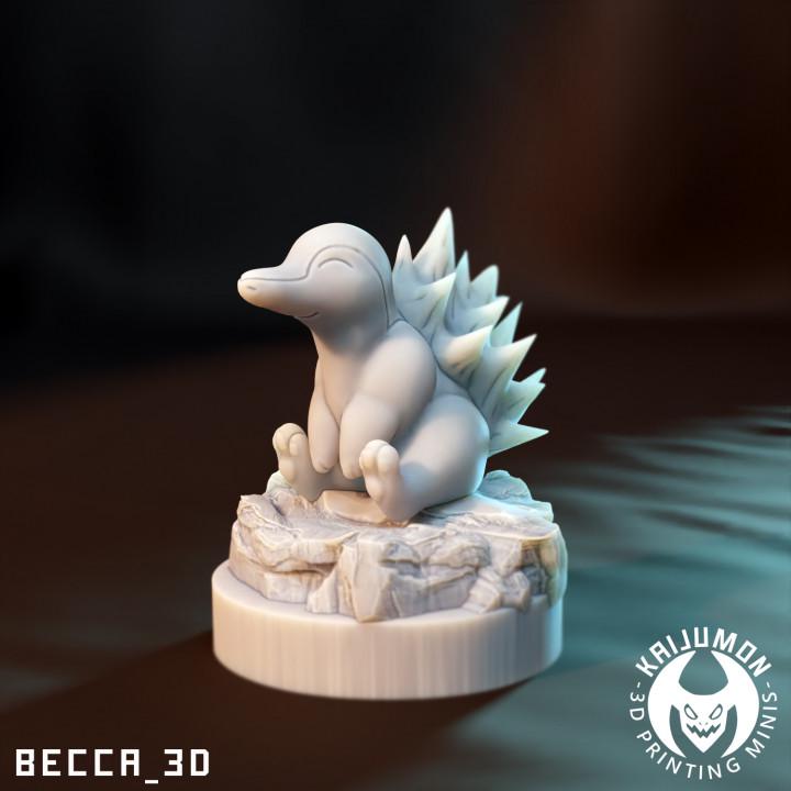 Kaijumon Fire Bear/ Tabletop Model / Miniature Figurine | Kaijumon