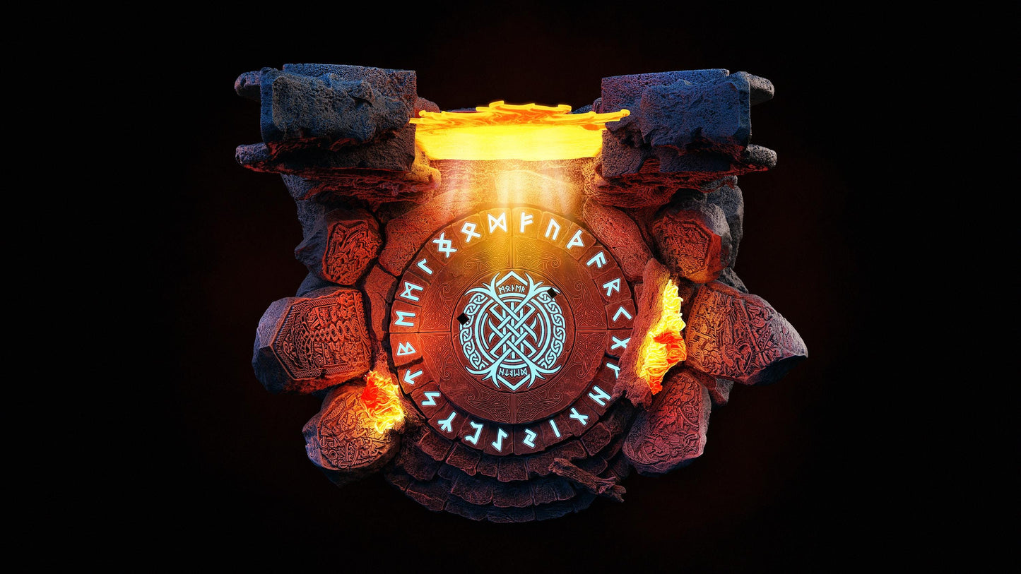 BFG - Voljaryk - Gateway to Valhalla Diorama - 1.12 Scale | Sculpt | Black forge Games
