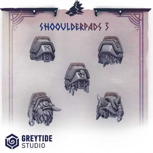 Shoulderpad 3 | Primal hounds | Greytide Studio