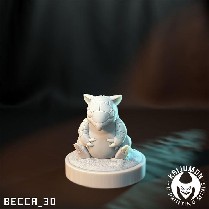 Kaijumon Pangolin/ Tabletop Model / Miniature Figurine | Kaijumon (SandSlash)