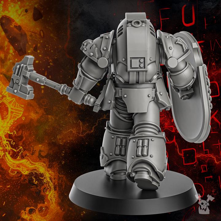 Millennium Wars Vol 2 Magma Forged Warrior/ Tabletop Model / Wargaming Miniature | DakkaDakka