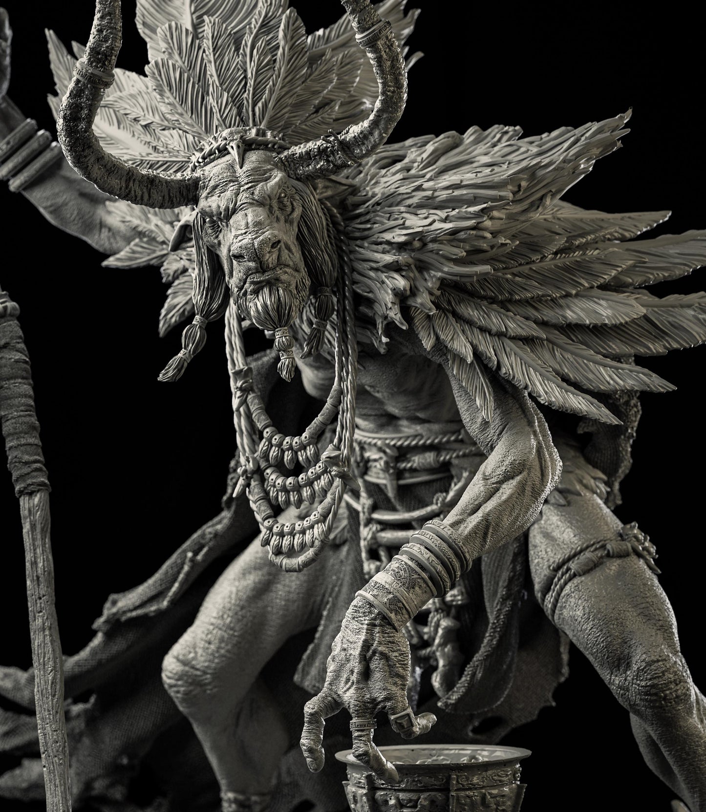 BFG - Omari - The Wisdom Keeper (1.18 Scale)  | Sculpt | Black forge Games