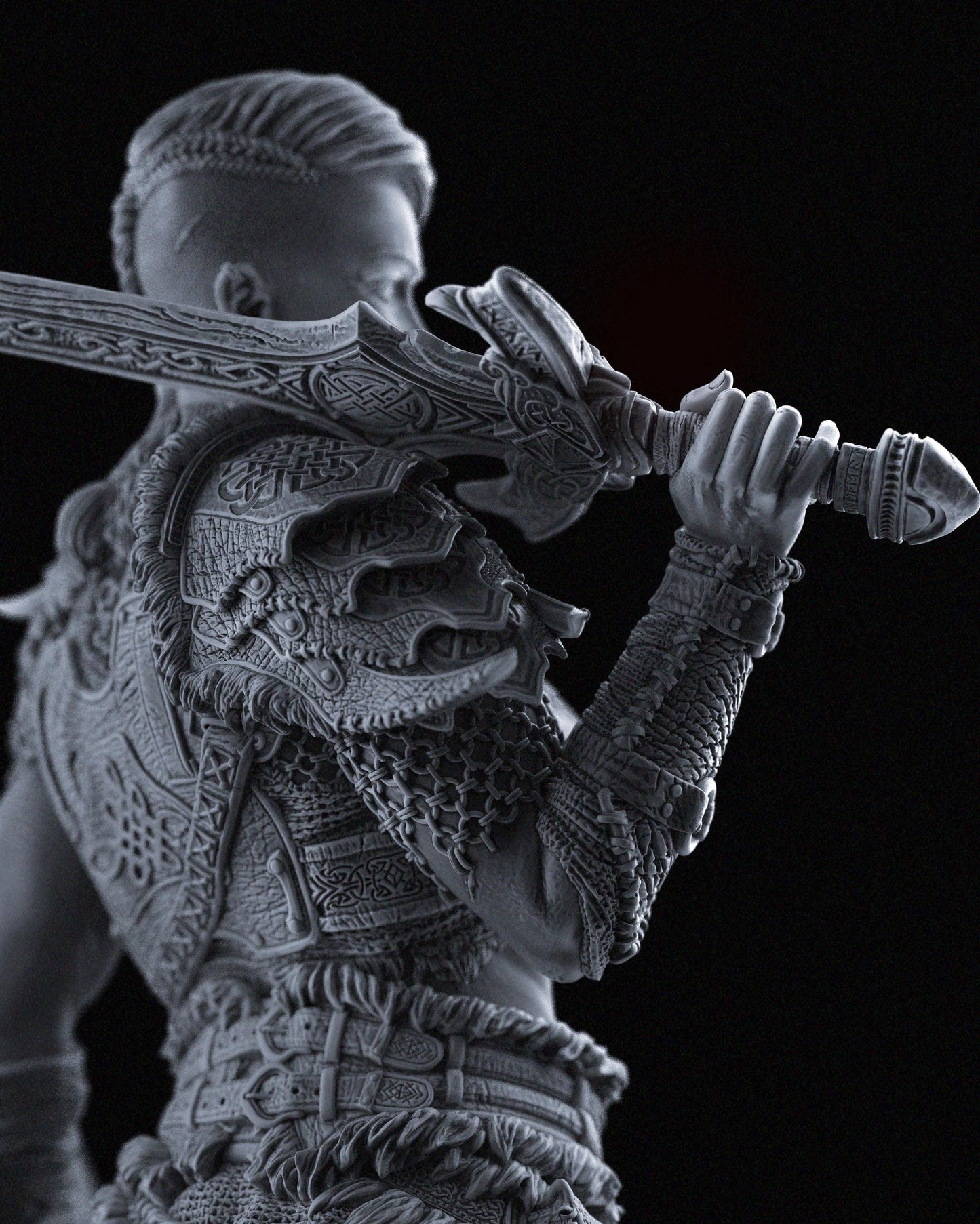 BFG - Ellika - The Undefeated - 1.12 Scale V2 | Sculpt | Black forge Games
