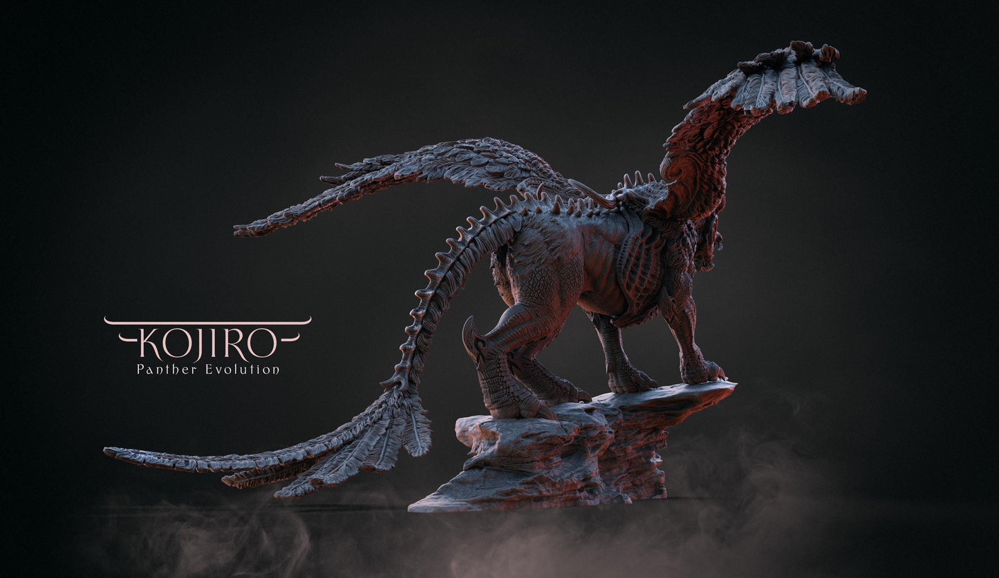 BFG - Kojiro Panther - 1.12 Scale| Sculpt | Black forge Games