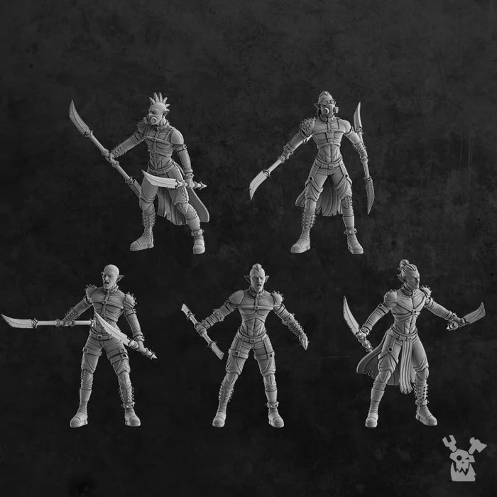 Jet-Biker Raiders Male Squad x5