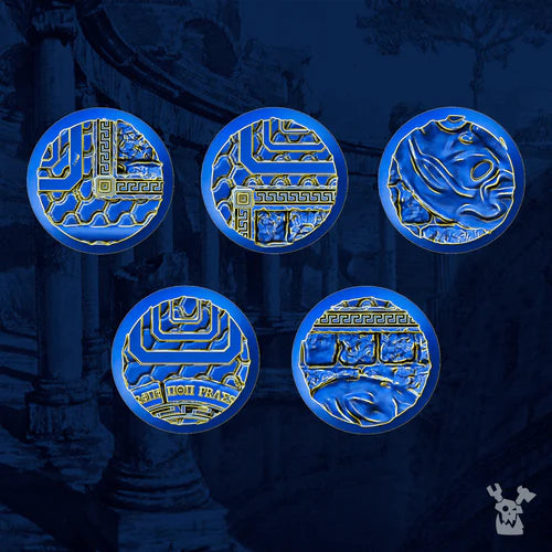 Legio Prima Victrix 32mm Bases Set x5