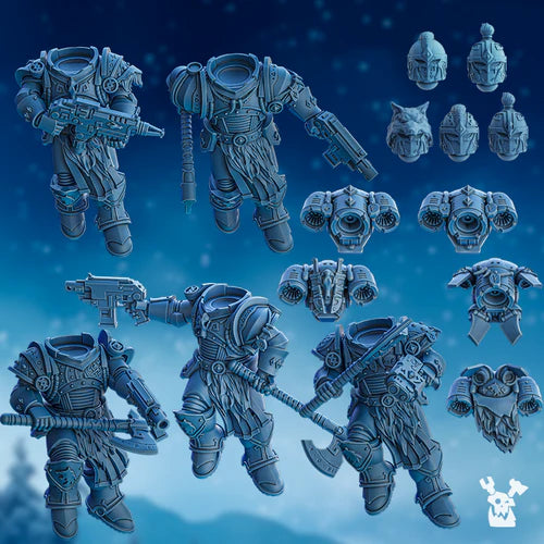 Tempest Wolves Squad with a Cryo Gun x5