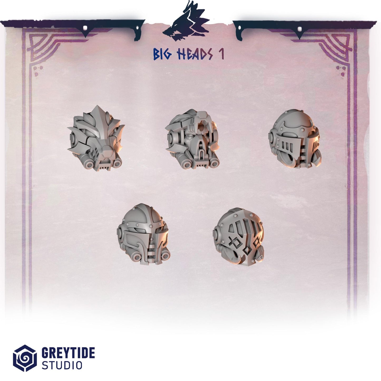 Big Armor Heads  | Primal Hound | Greytide Studio