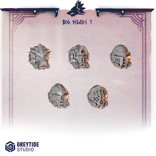 Big Armor Heads  | Primal Hound | Greytide Studio