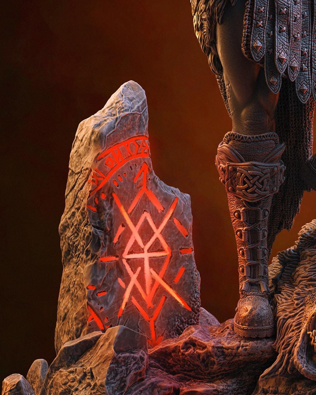 BFG - Ellika - The Undefeated - 1.12 Scale V2 | Sculpt | Black forge Games