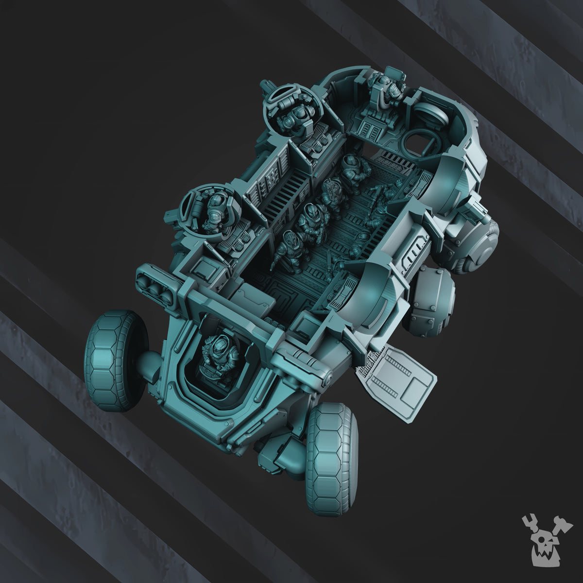 Alternate view of GOLIATH TRANSPORTER by DakkaDakka Store - Full Miniature / Model