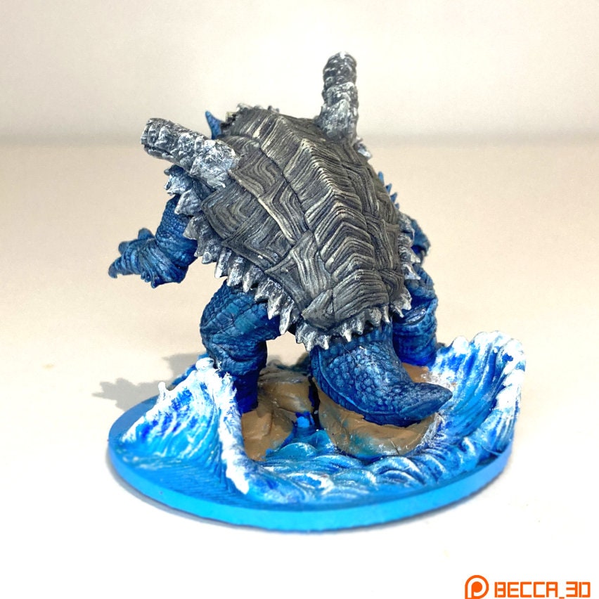 Kaijumon Water Turtle/ Tabletop Model / Miniature Figurine | Kaijumon