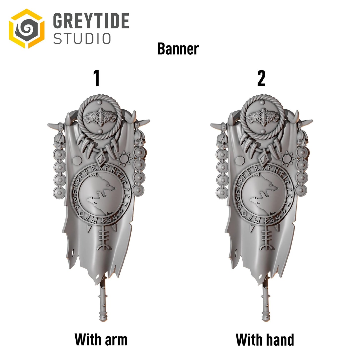 Banner | Primal Hounds | Greytide Studio