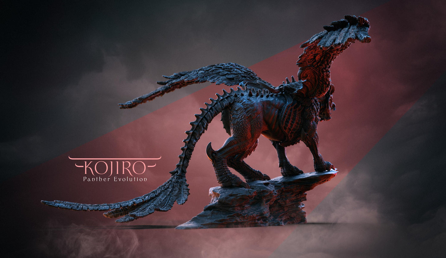 BFG - Kojiro Panther - 1.12 Scale| Sculpt | Black forge Games