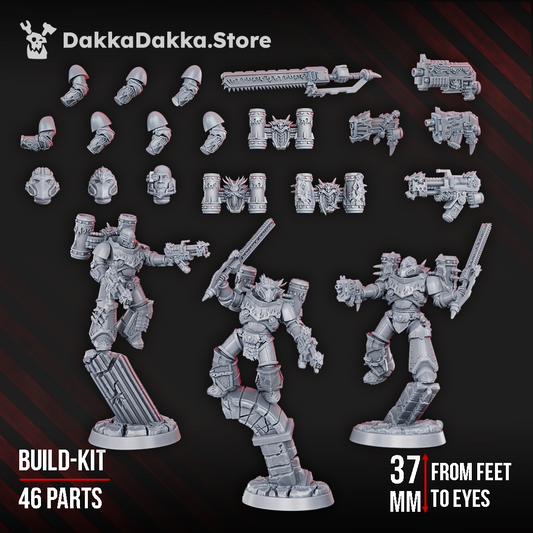 ASSAULT SQUAD OF FIRE LIZARD WARRIORS ORDER