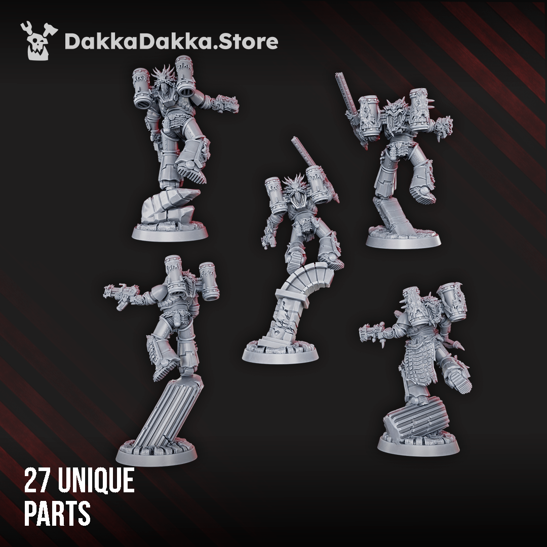 ASSAULT SQUAD OF FIRE LIZARD WARRIORS ORDER