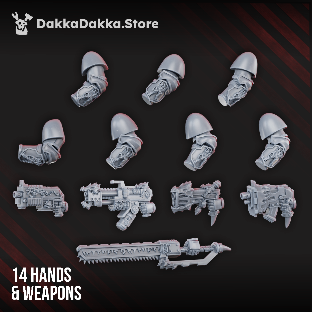 ASSAULT SQUAD OF FIRE LIZARD WARRIORS ORDER