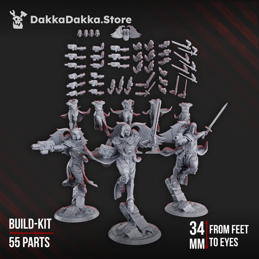ANGELS OF WAR ASSEMBLY KIT (55 PARTS)