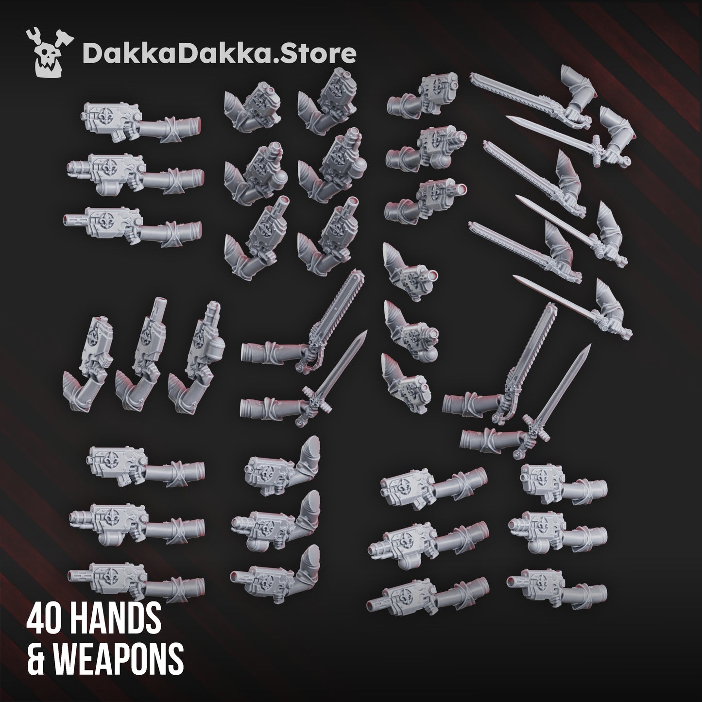 ANGELS OF WAR ASSEMBLY KIT (55 PARTS)