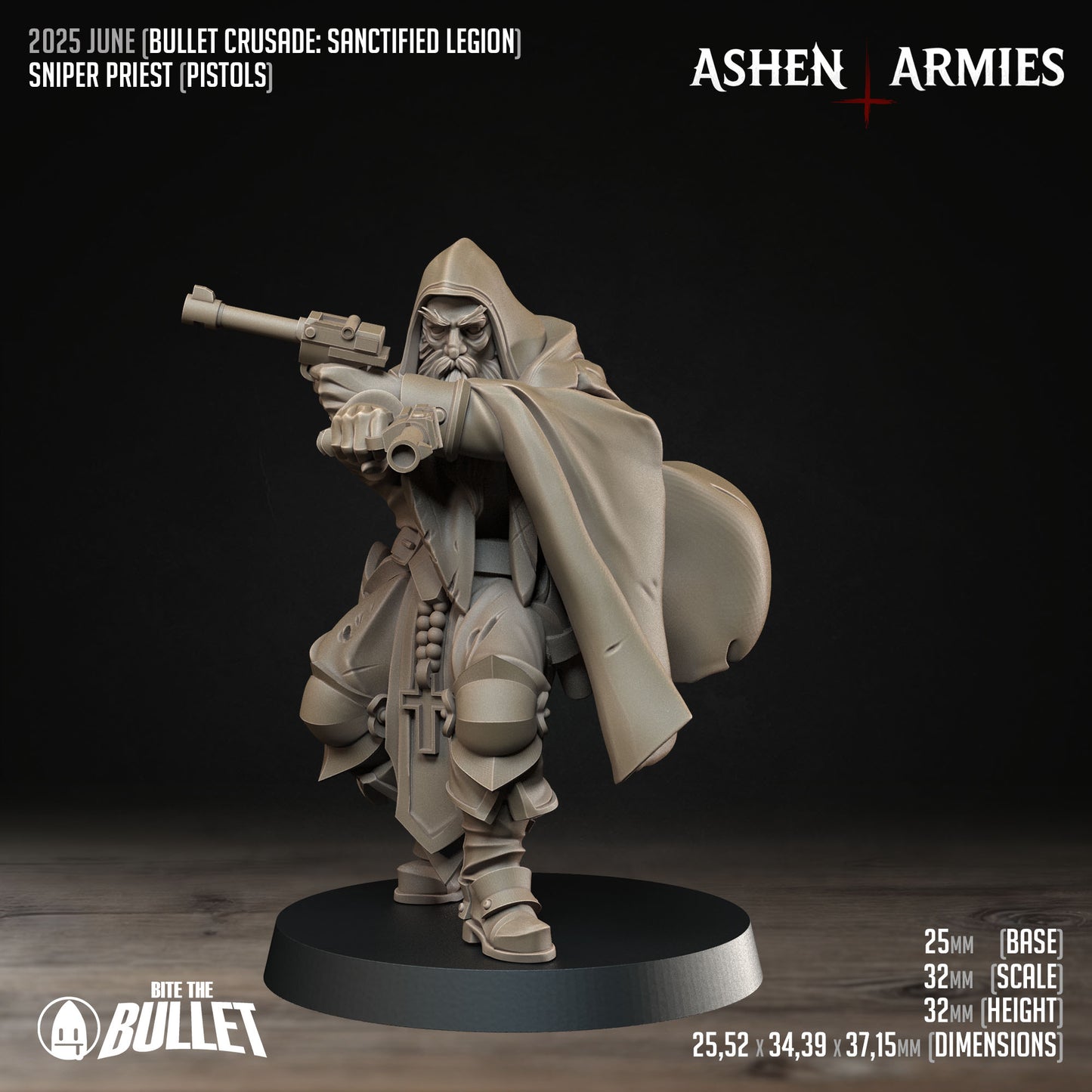 Bullet Crusade | Sanctified Legion  Sniper Priest Pistols 2 Versions