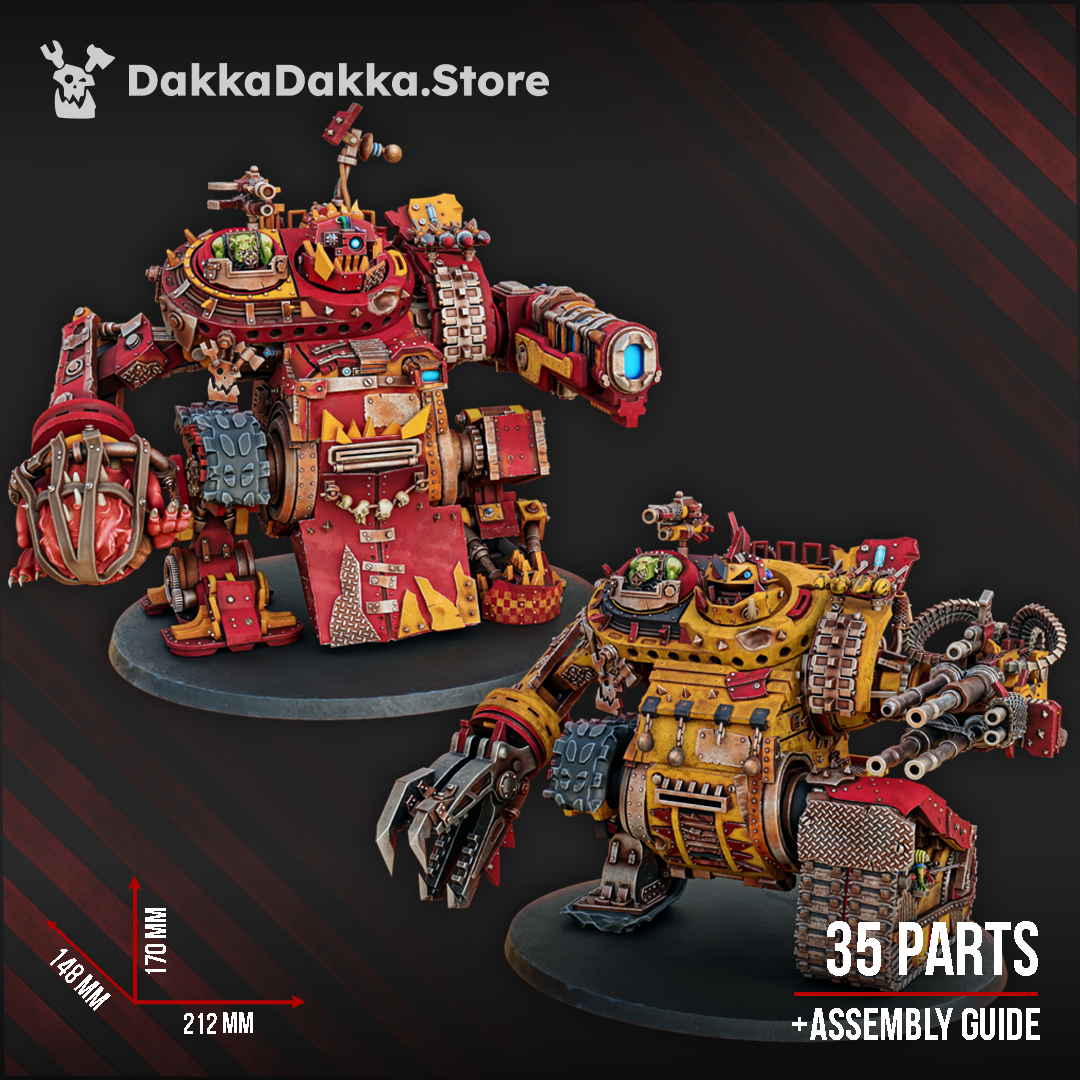 Big Des'trukta & Big Breaka by DakkaDakka Store - Full Miniature / Model