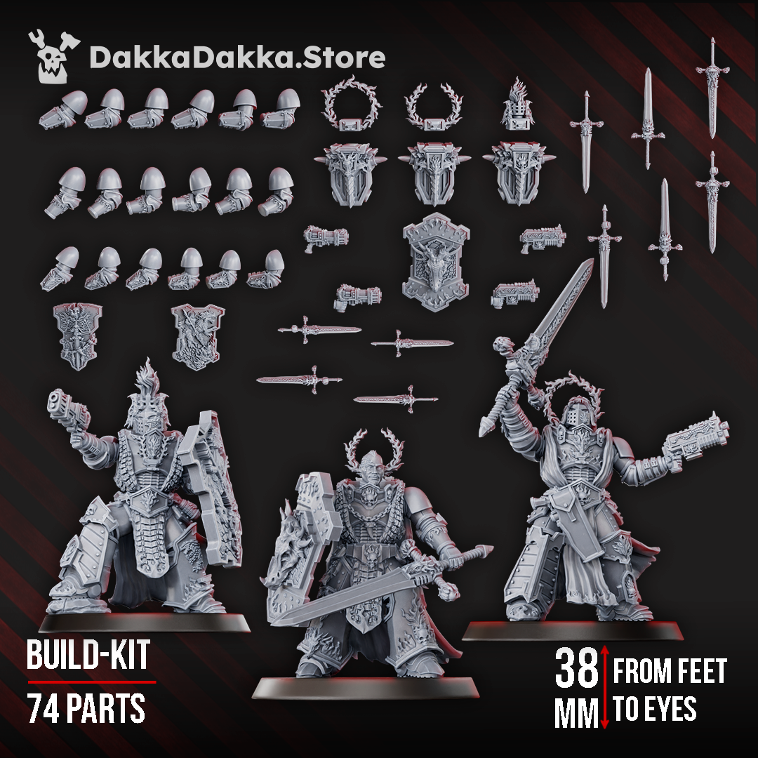 BLADE KEEPERS (BUILD-KIT) by DakkaDakka Store - Full Miniature / Model