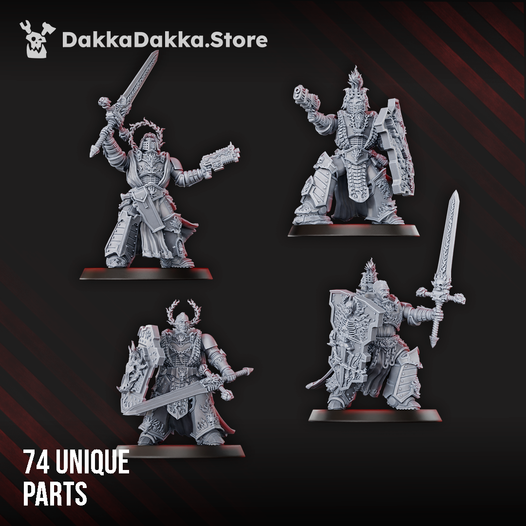 Alternate view of BLADE KEEPERS (BUILD-KIT) by DakkaDakka Store - Full Miniature / Model