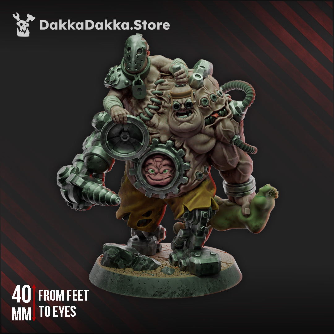 Alternate view of GRIMWALD, THE FUSED TWIN by DakkaDakka Store - Full Miniature / Model