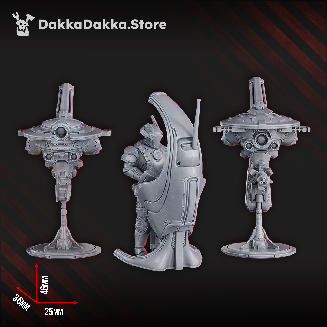 BLACK SUN COVENANT DRONES UPGRADE by DakkaDakka Store - Upgrade / Conversion Part