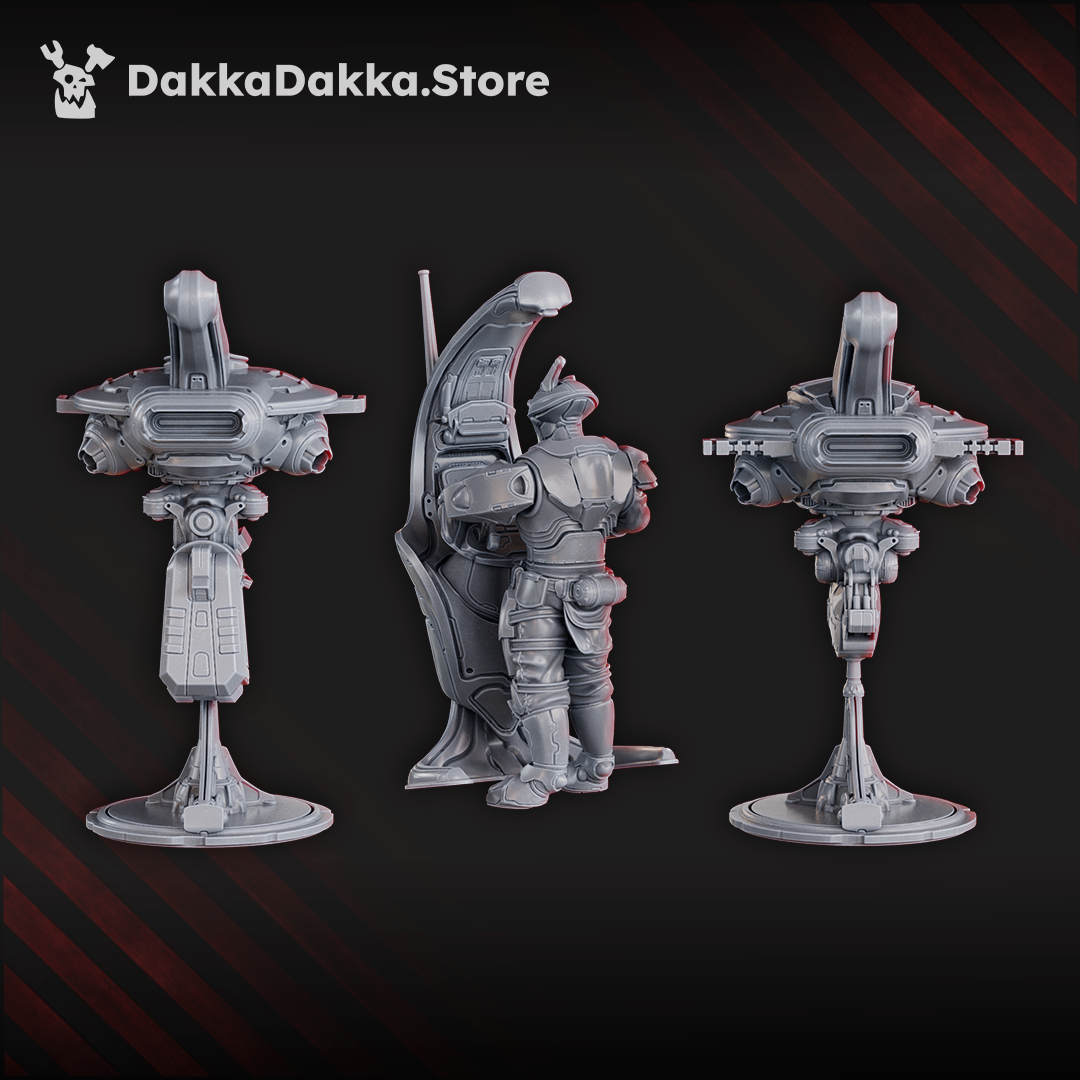 Alternate view of BLACK SUN COVENANT DRONES UPGRADE by DakkaDakka Store - Upgrade / Conversion Part