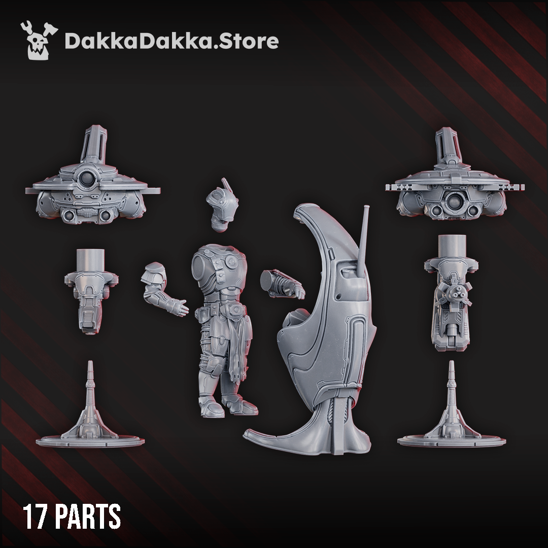 Alternate view of BLACK SUN COVENANT DRONES UPGRADE by DakkaDakka Store - Upgrade / Conversion Part