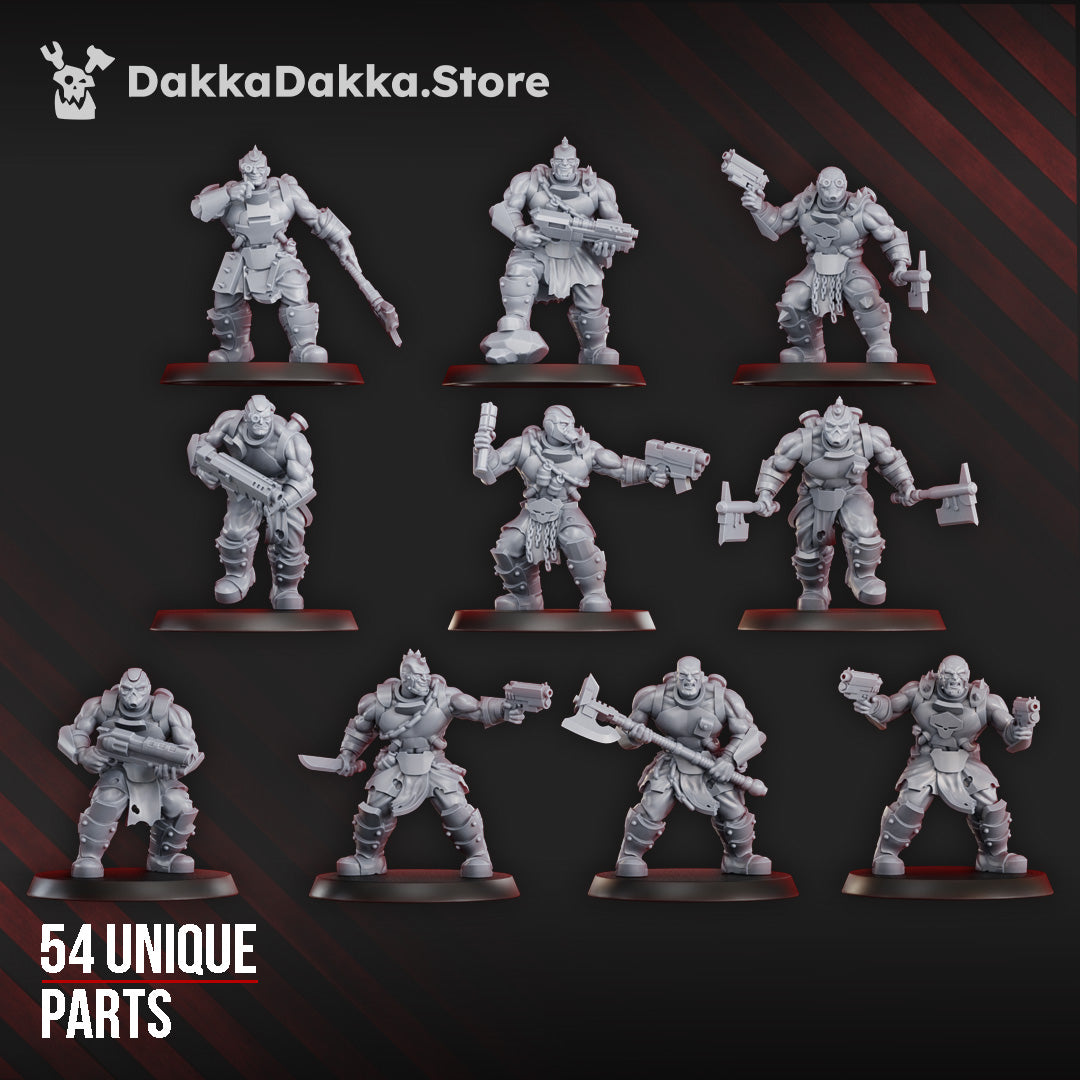 COLOSSUS SQUAD (BUILD-KIT) by DakkaDakka Store - Full Miniature / Model