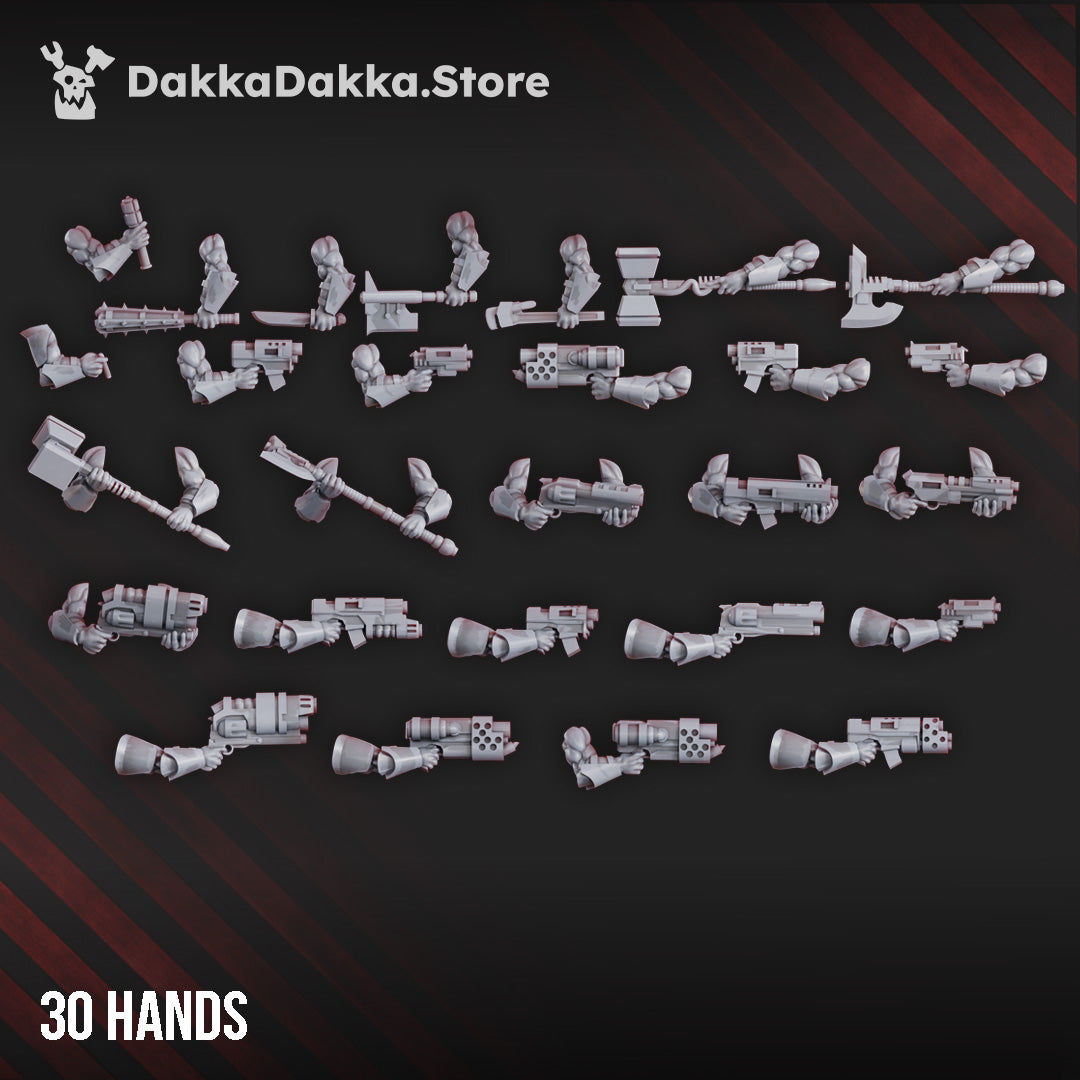 Alternate view of COLOSSUS SQUAD (BUILD-KIT) by DakkaDakka Store - Full Miniature / Model