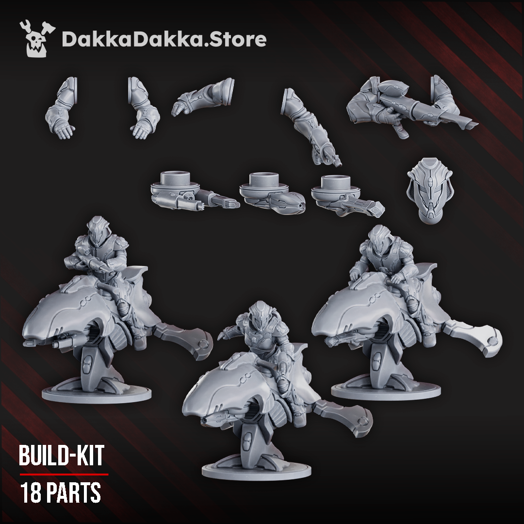 STAR ALVES THE COMETRIDERS TEAM by DakkaDakka Store - Full Miniature / Model