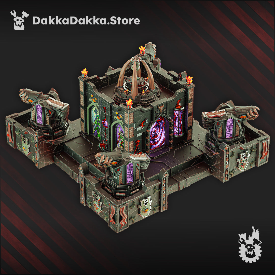 Alternate view of CORRUPTED STORMPRIDE TEMPLE by DakkaDakka Store - Full Miniature / Model