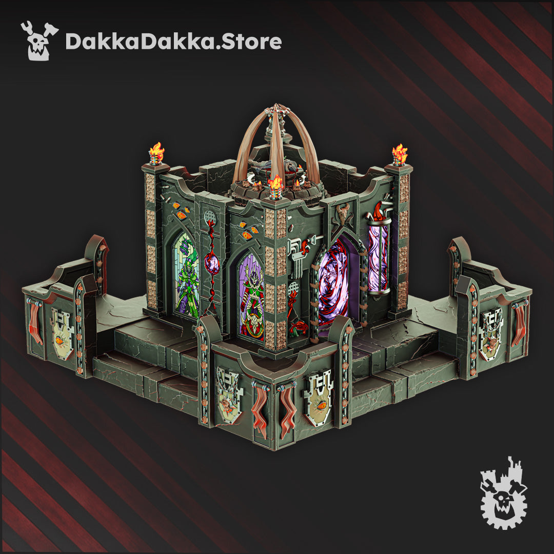 Alternate view of CORRUPTED STORMPRIDE TEMPLE by DakkaDakka Store - Full Miniature / Model
