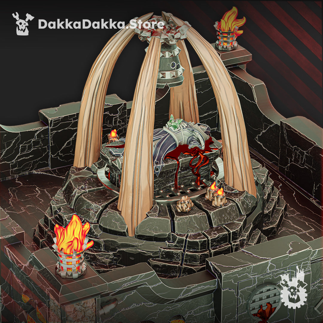 Alternate view of CORRUPTED STORMPRIDE TEMPLE by DakkaDakka Store - Full Miniature / Model