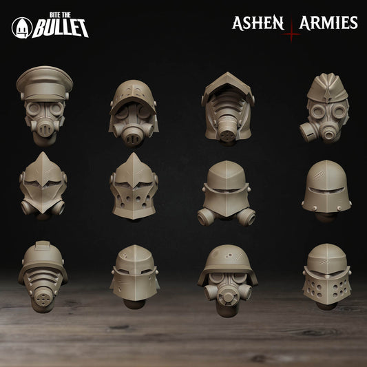 Bullet Crusade | Sanctified Legion  Modular Heads 12 Versions
