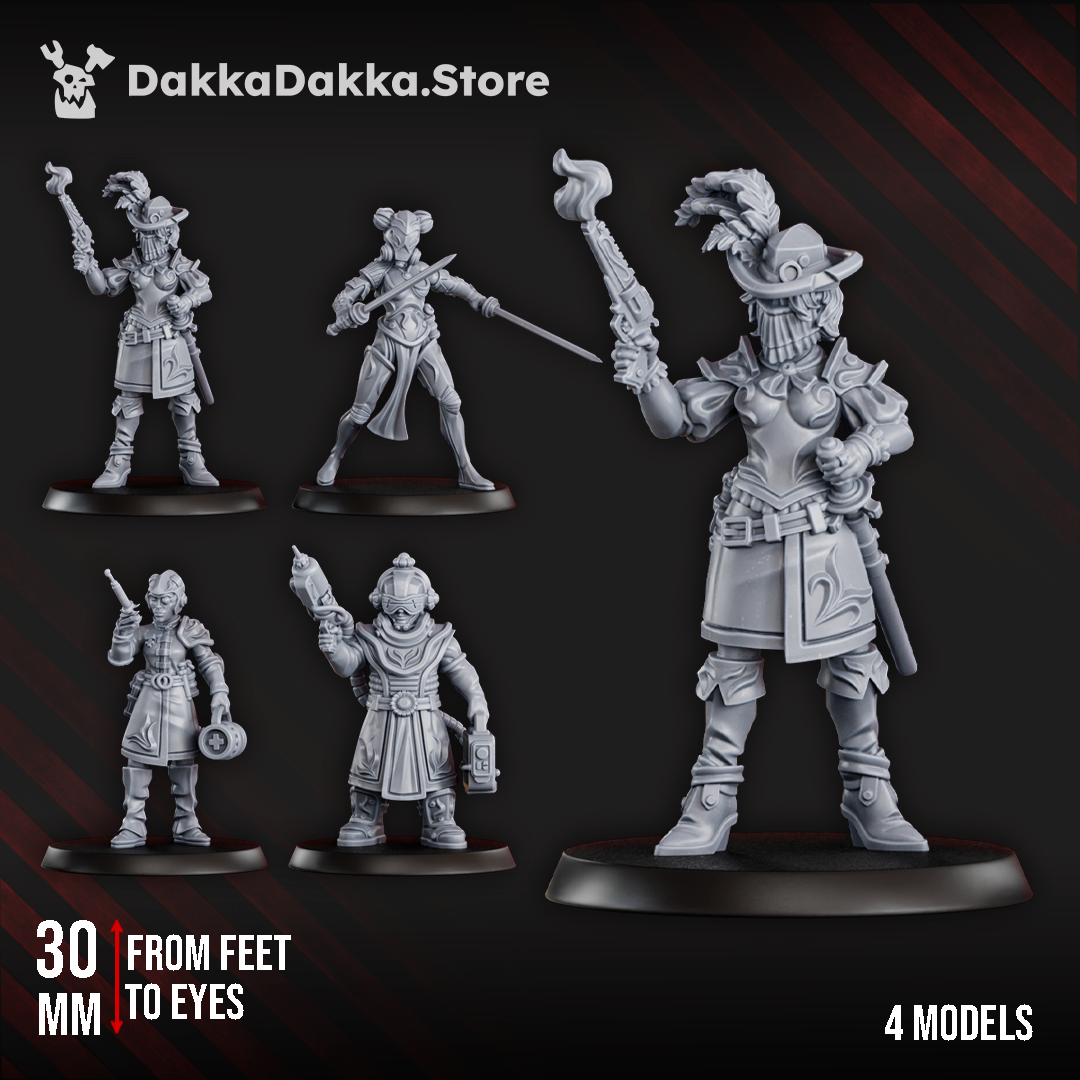 THE DASHING NEBULA SYNDICATE (PART 2) by DakkaDakka Store - Full Miniature / Model