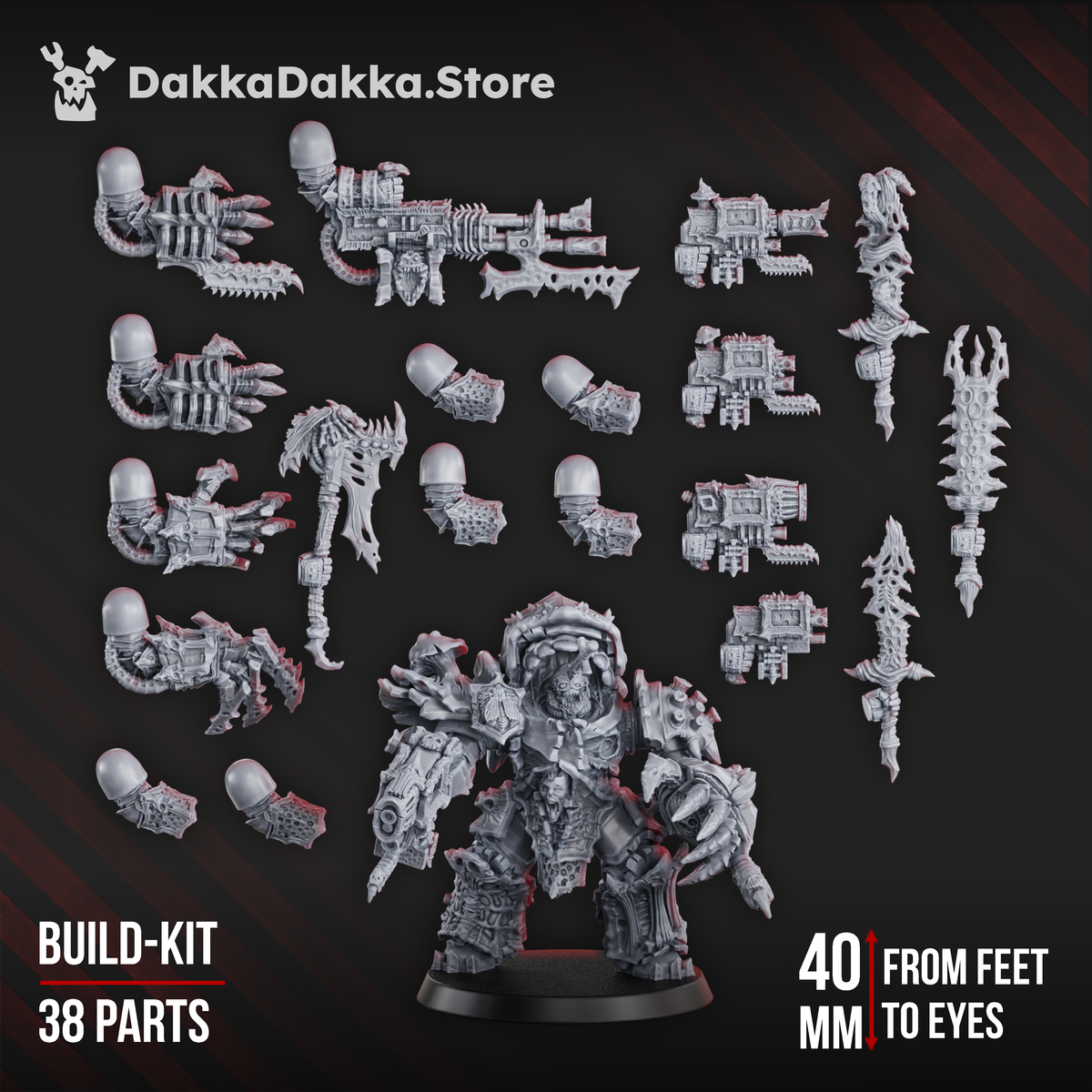 PANDEMIC DESTROYER SQUAD by DakkaDakka Store - Full Miniature / Model